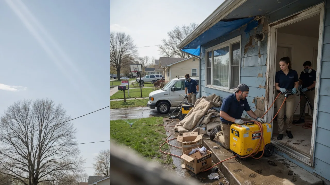Basement Flood Cleanup in Clarendon Hills, IL near me